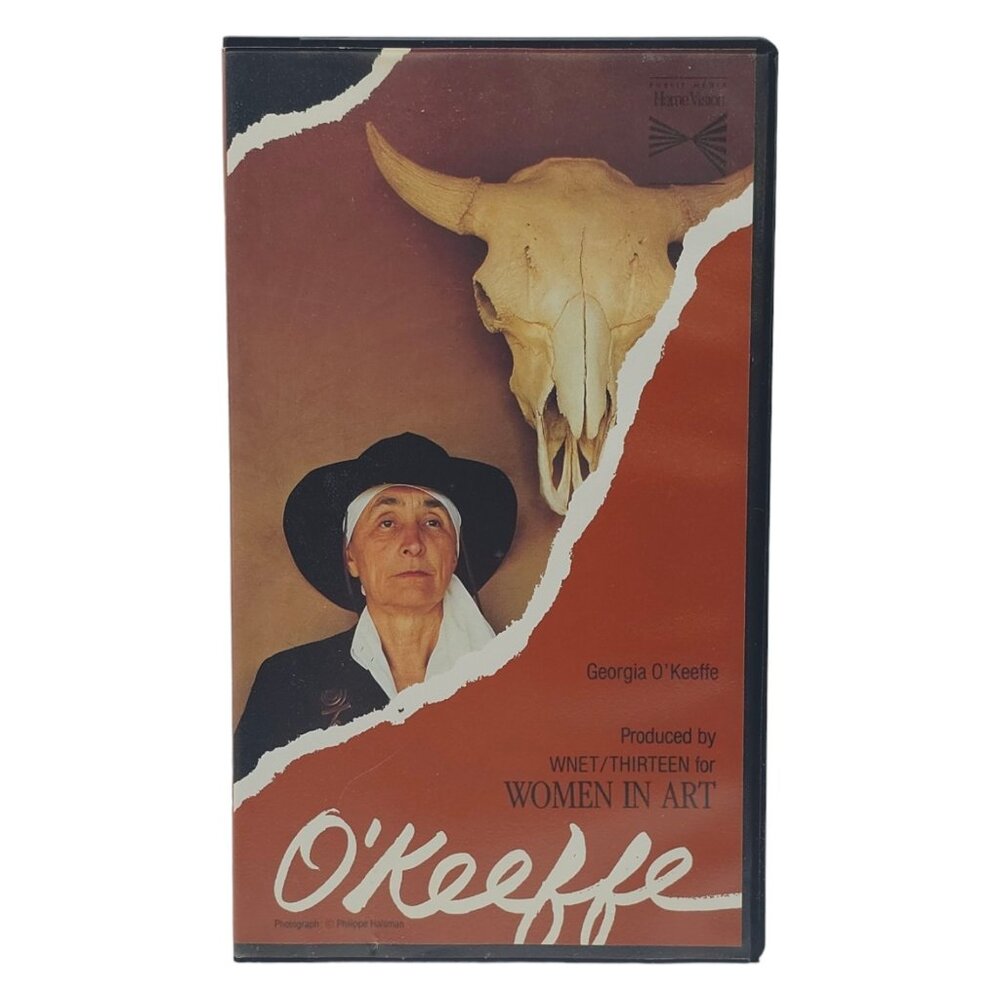 Georgia O'Keeffe VHS 1993 Vintage F18